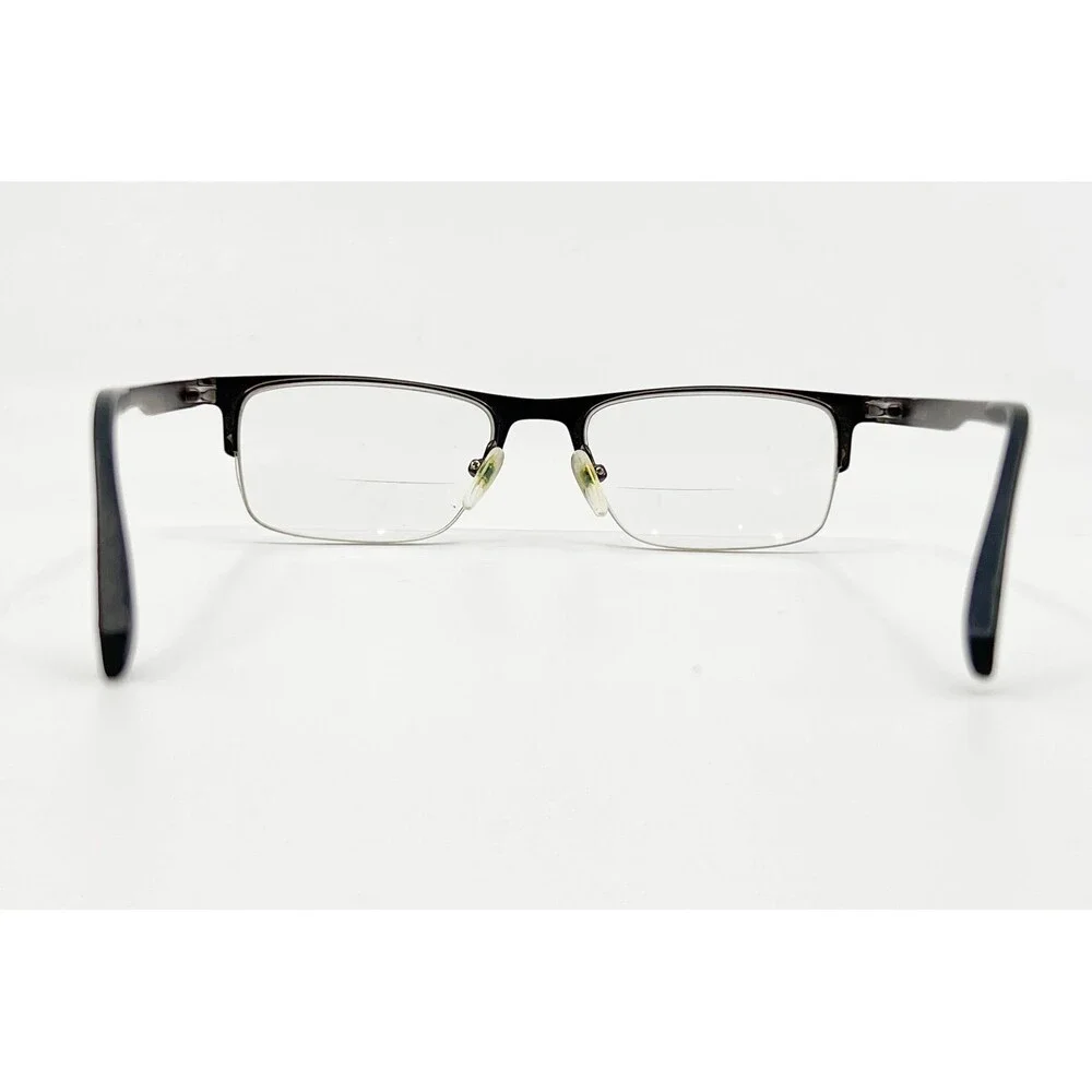 Hobie Eyeglasses Mens Brown Semi-Rimless Rectangular HO6002U 50-18-135